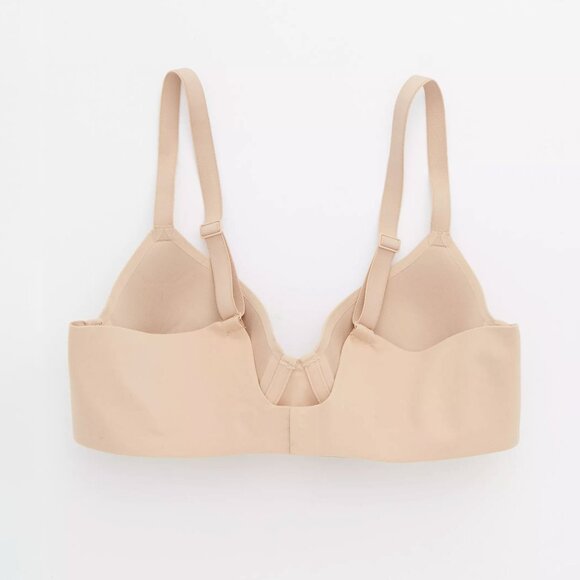 Aerie SMOOTHEZ Full Coverage Lightly Lined Bra Sands Size 34D NEW NWT - Picture 2 of 6